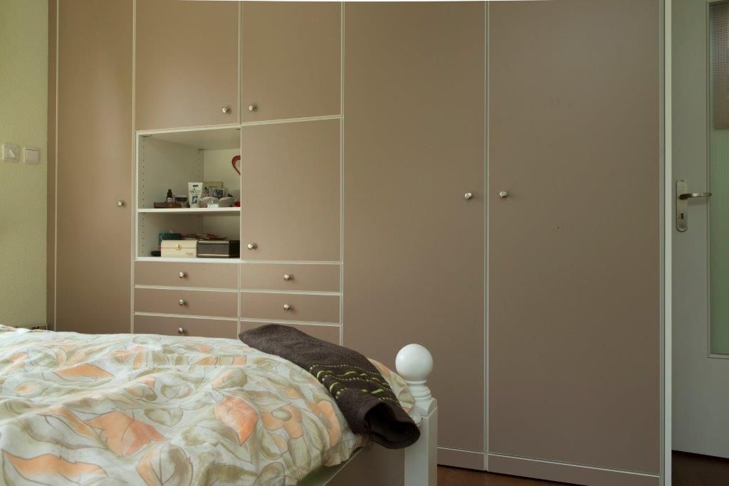 Maßgefertigte Schrankwand im Schlafzimmer